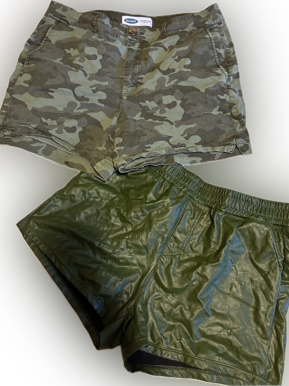 Glamour Camo size 12 Print and Olive Green Junior girl Set